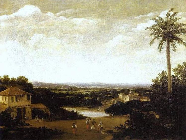 Frans Post Vila de Ipojuca oil painting image